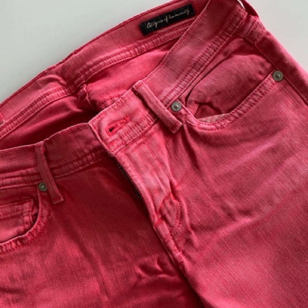 Citizens of Humanity red jeans - size 27